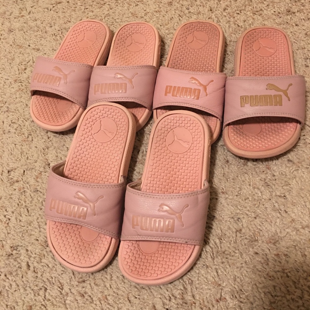 Puma Cool Cat Pink Slides Sandals